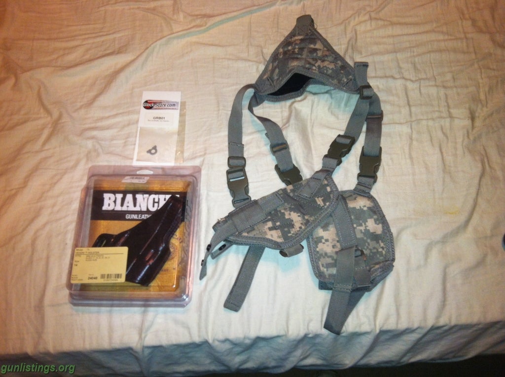 Accessories Glock Holster, Recoil Buffer, And Universal Shoulder Ri