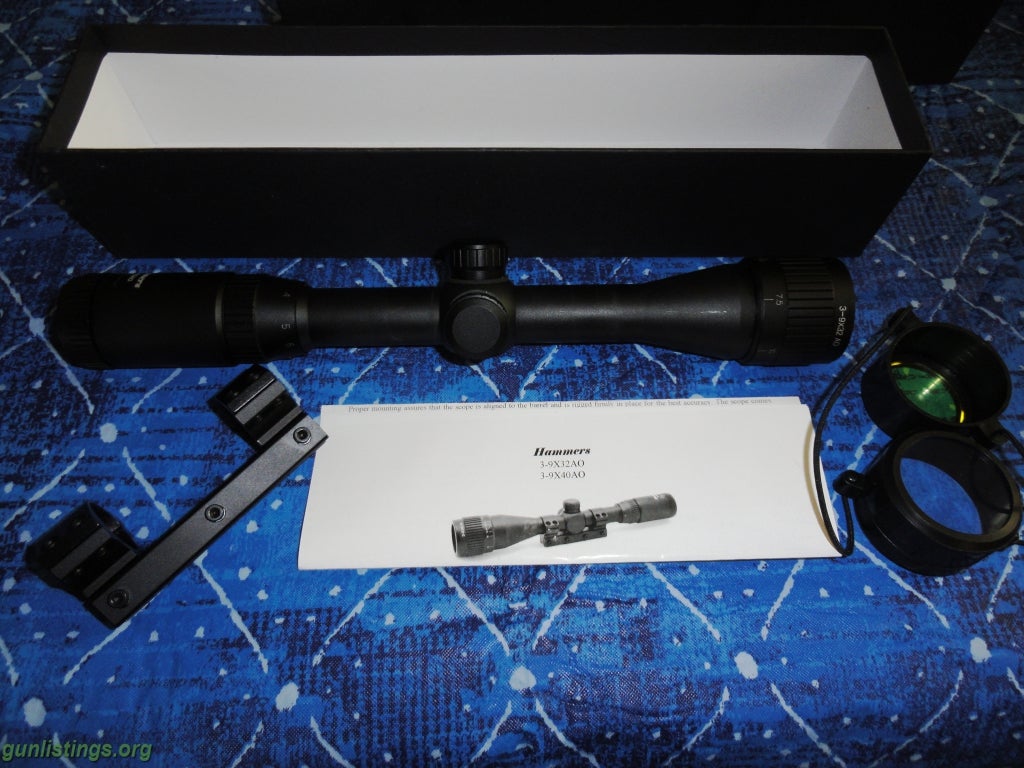 Accessories Hammers 3-9x32AO Rifle Scope