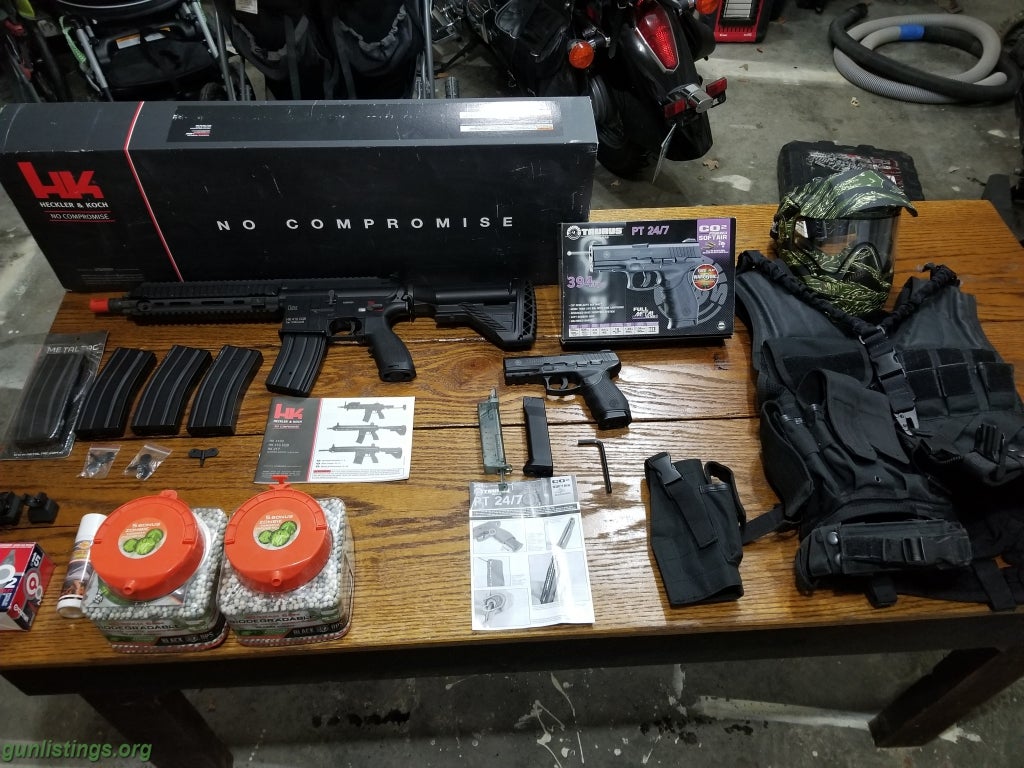 Accessories H&k 416 CQB AIRSOFT And Extras