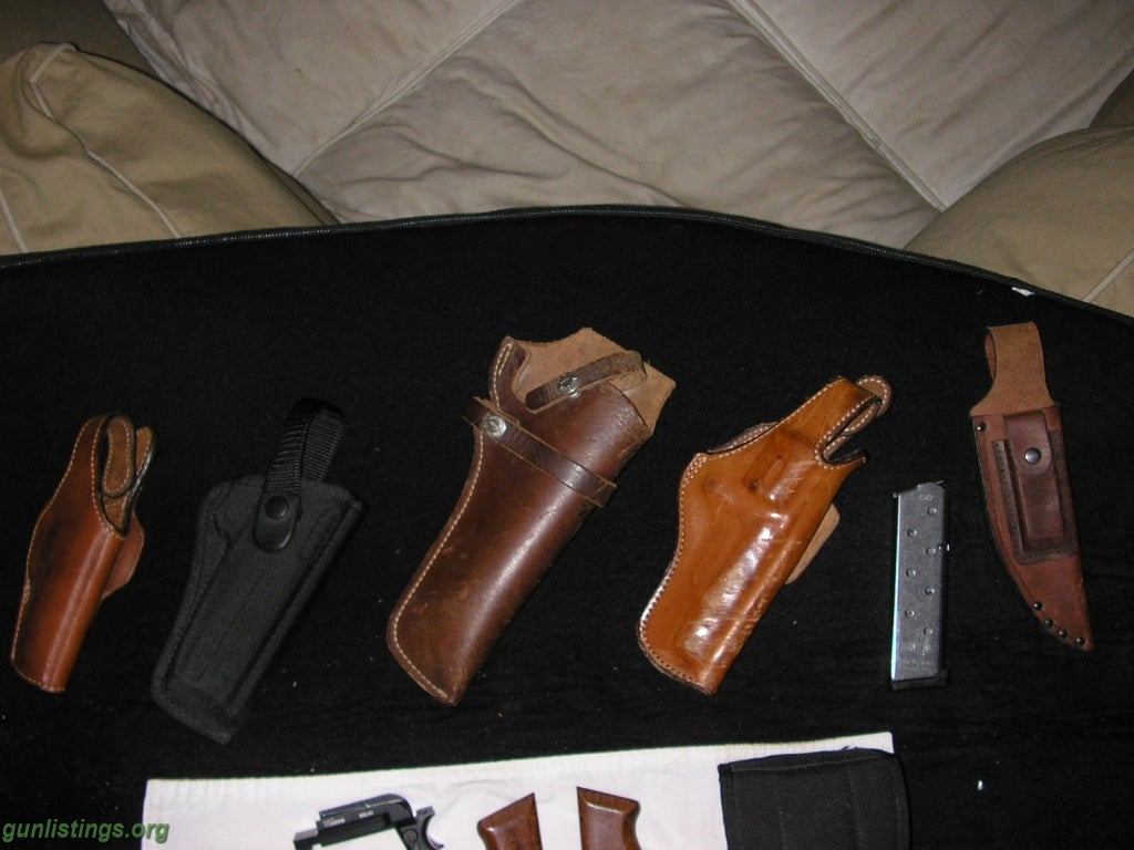 Accessories Holsters, Speed Loaders, Case,  Etc.