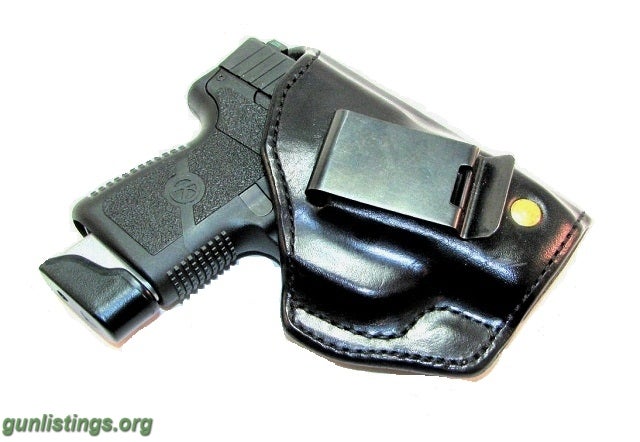 Accessories KAHR PM9 IWB BLACK LEATHER  HOLSTER By, HBE