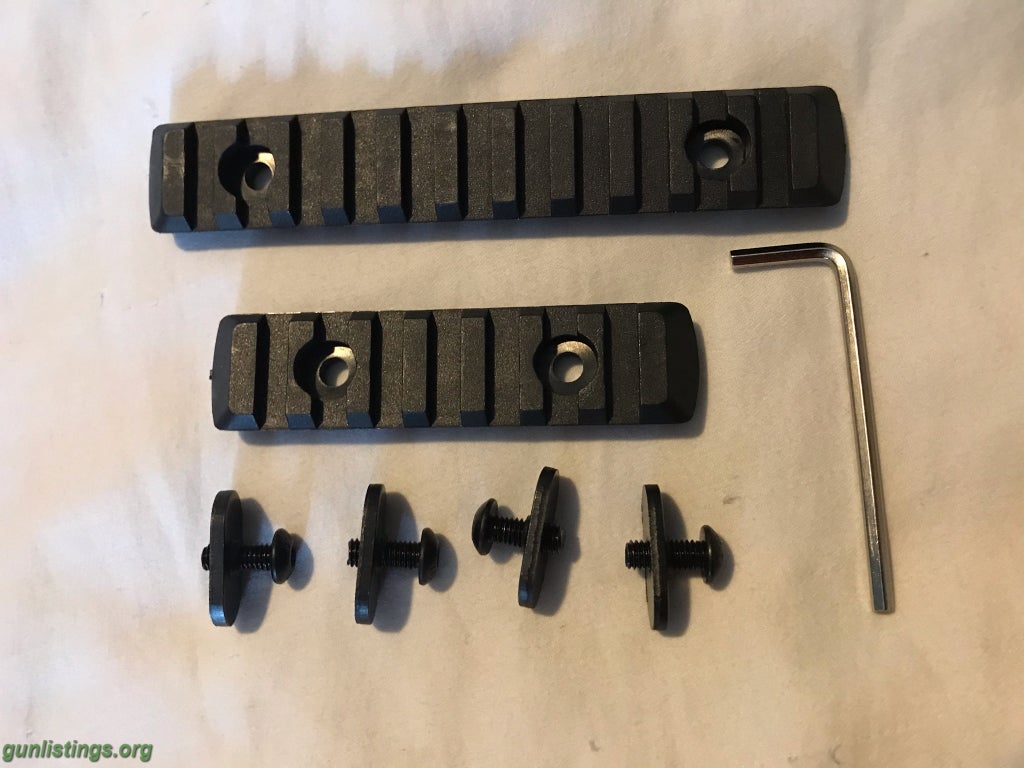 Accessories 7 And 11-slot Rail Sections For Magpul MOE