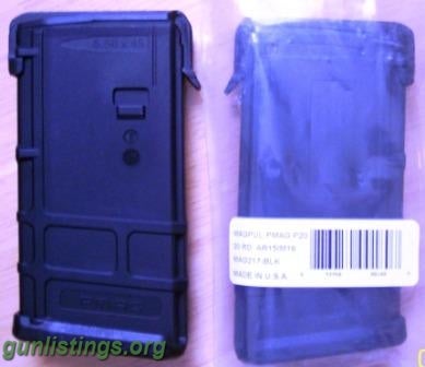 Accessories MagPul PMAG P20 Black No-window