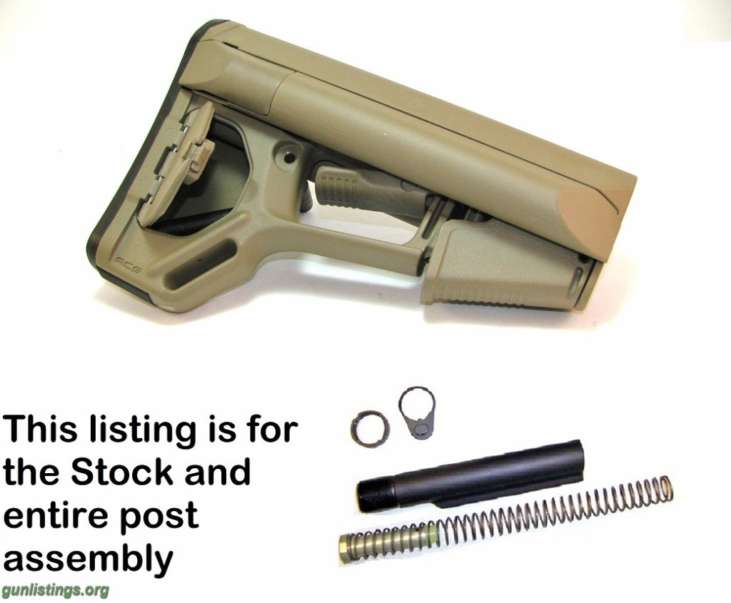 Accessories MINT NEW MAGPUL ACS AR-15 STOCK & COMPLETE TUBE KIT