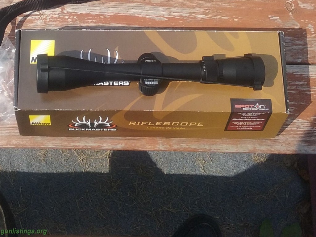 Rifles Nikon Buckmaster Scope