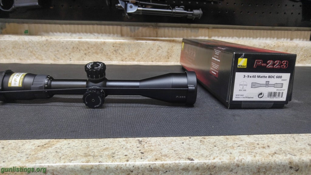 Gunlistings.org - Accessories Nikon P 223 New Scope