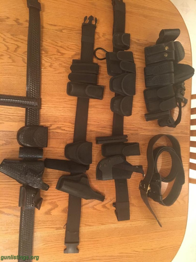 Accessories Police Duty Rigs