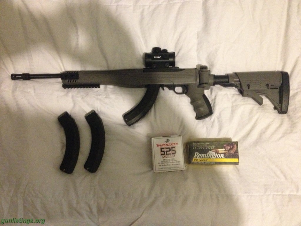 Accessories Ruger 10/22 Tactical With Extras