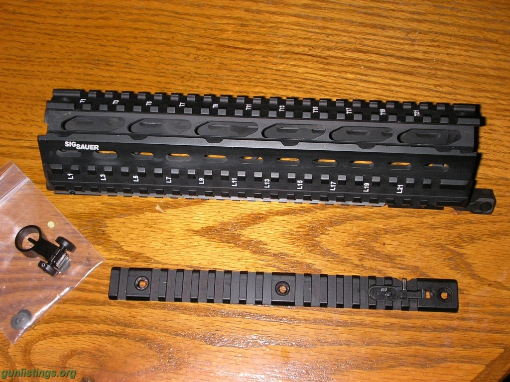 Accessories Sig 556 SWAT Rail & Sights