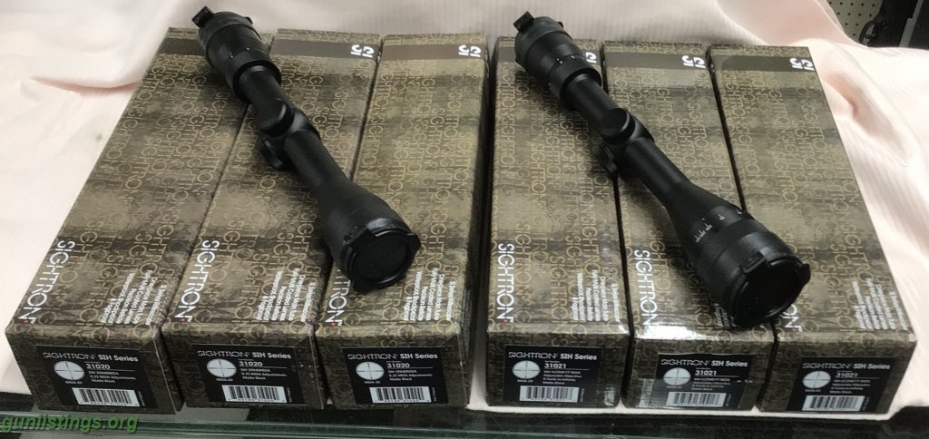 Accessories SIGHTRON 3x9 Or 4x12 SCOPES