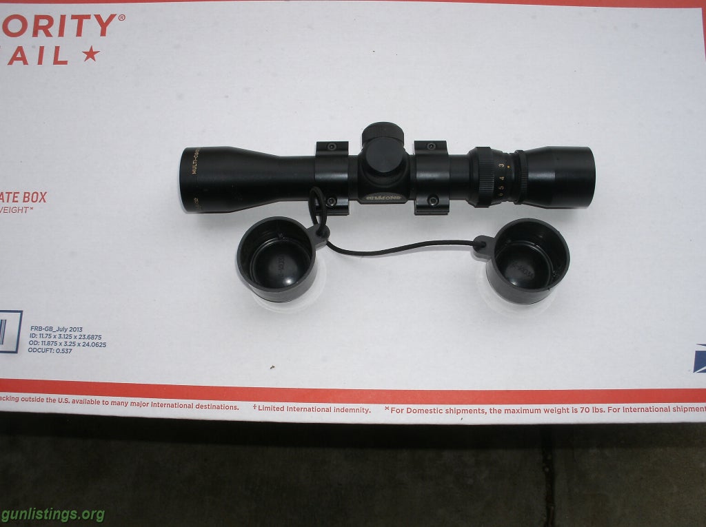 Accessories Simmons 2-6x Pistol/scout Scope/mint Rings/caps