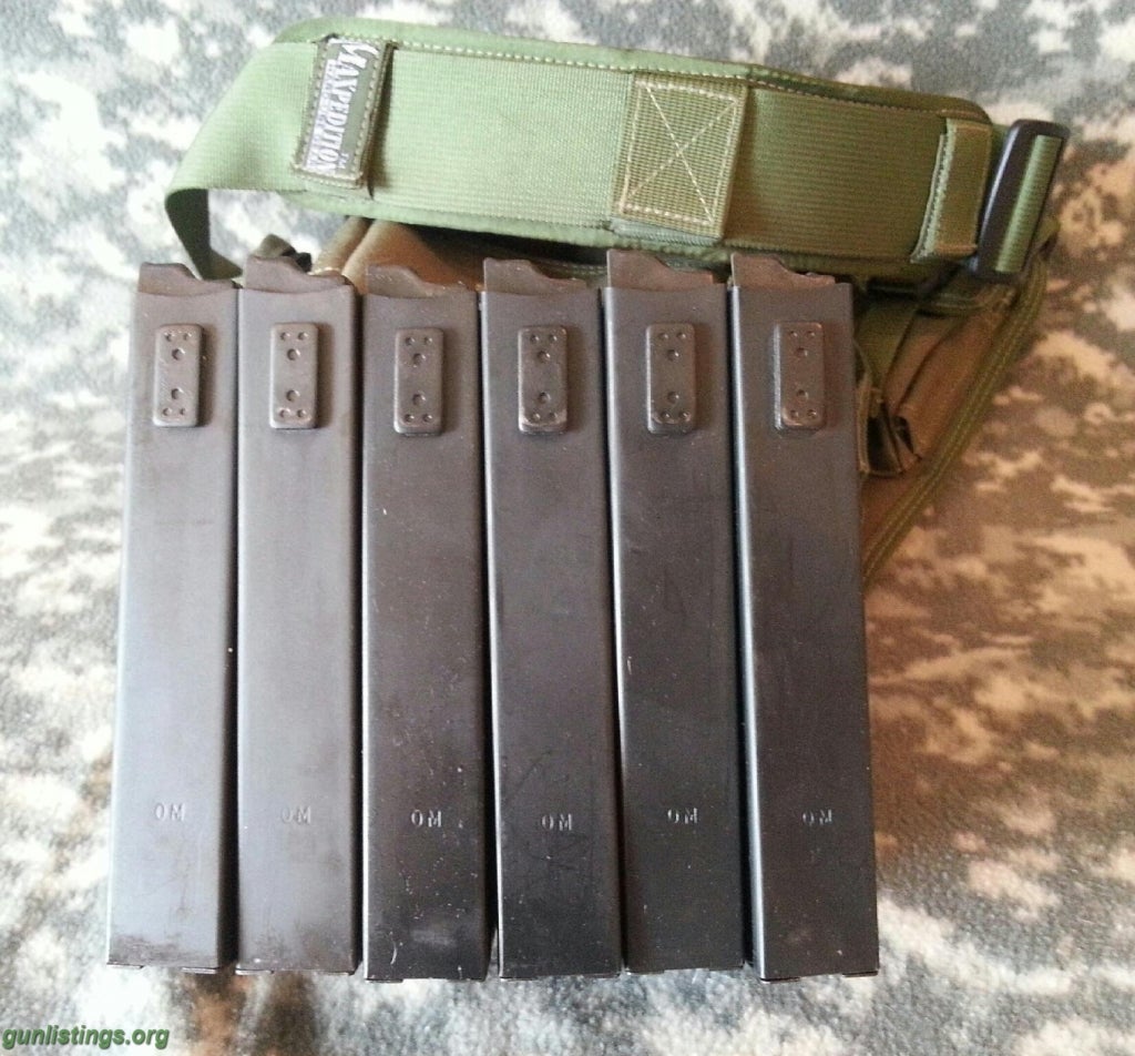 Accessories Six M1a / M14 Magazines, Marked 