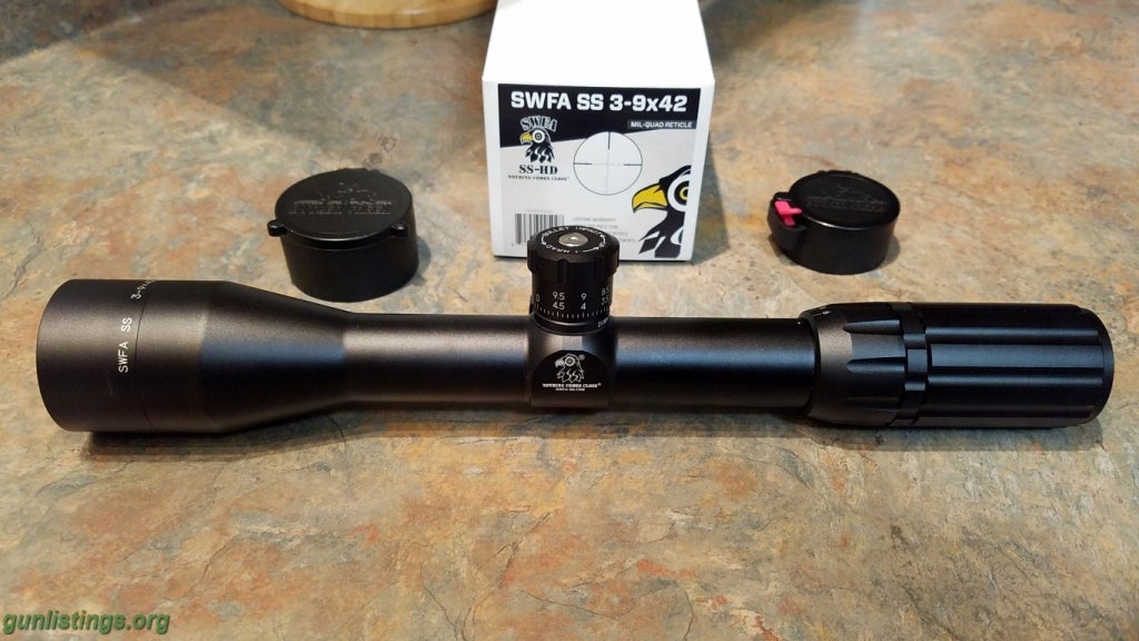 Accessories SWFA SS-HD 3-9x42 Scope