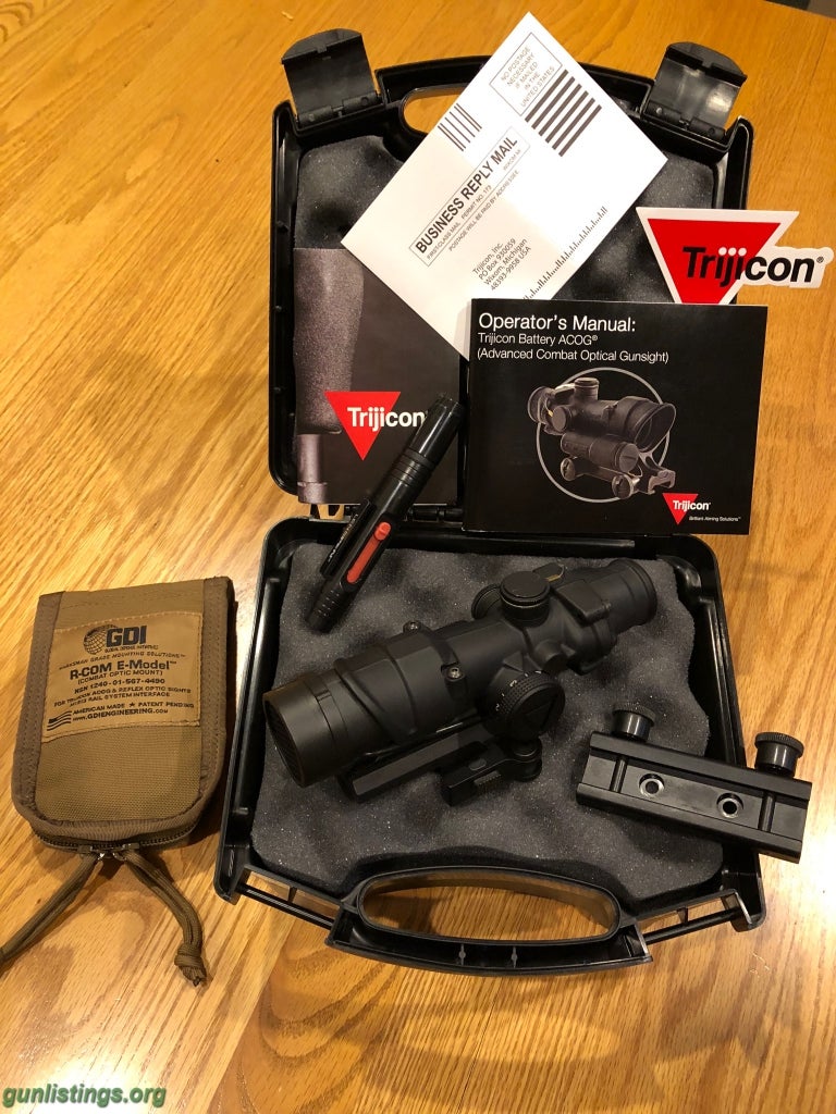 Accessories Trijicon ACOG TA02 4x32 Red LED