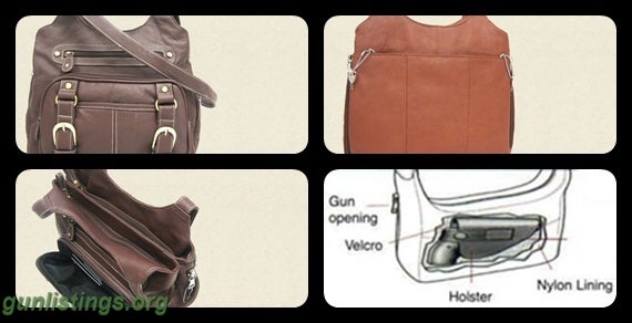 Accessories Two Buckle Gun Purse