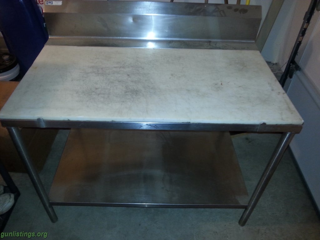 Accessories Used Stainless Butcher Table