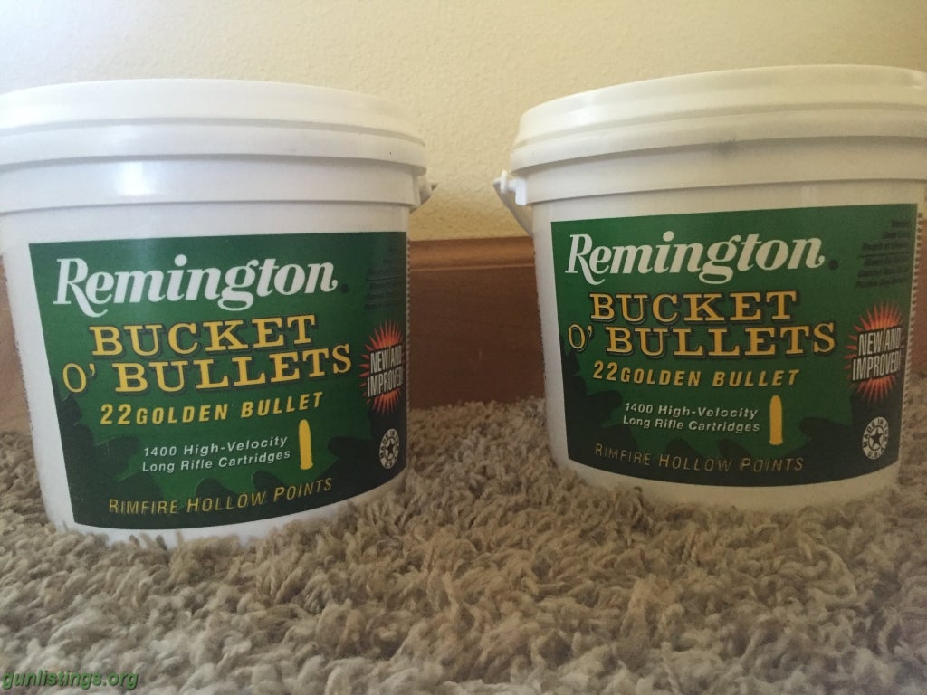 Ammo .22lr Bucket O' Bullets X 2 (2800 Rds)