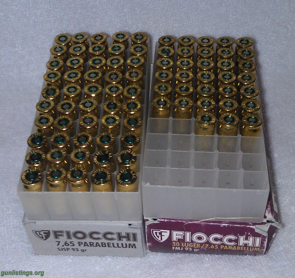 Ammo .30 Luger Ammo - 7.65 Parabellum