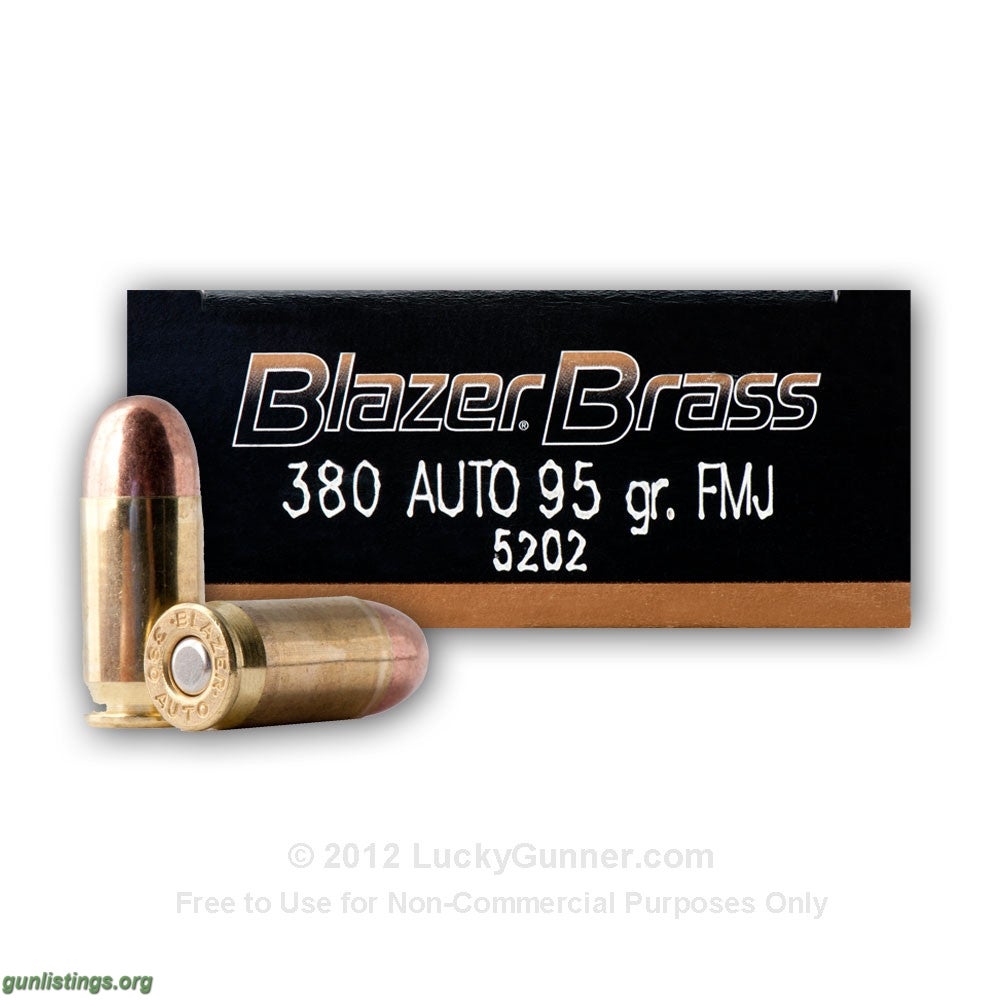 Ammo .380 Auto 95gr