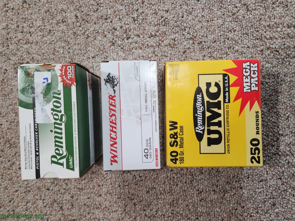 Ammo .40 CAL AMMO