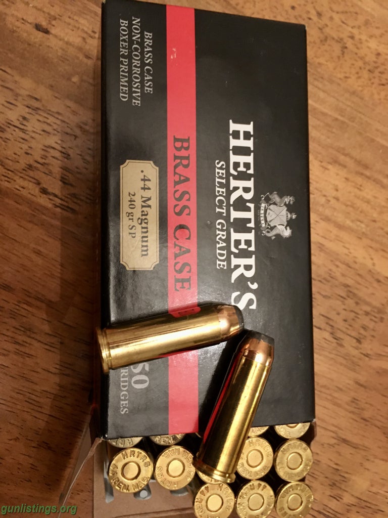 Gunlistings.org - Ammo .44 Magnum Ammo