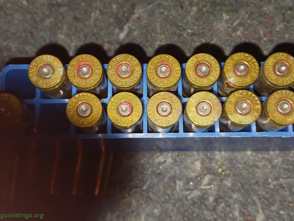 Ammo .458 Win. Belted Mag. Straight Wall