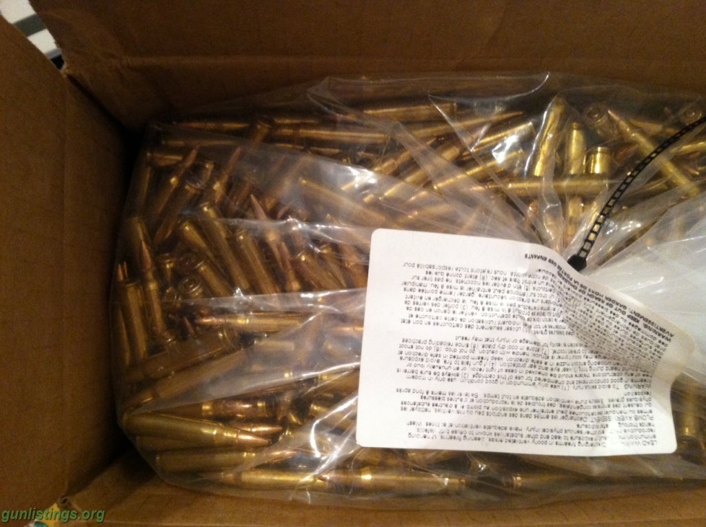 Ammo 1,000 Rounds Federal 223 Ammo