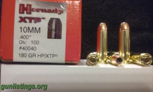 Ammo 10mm MAGNUM Ammo. (10mm AMP)