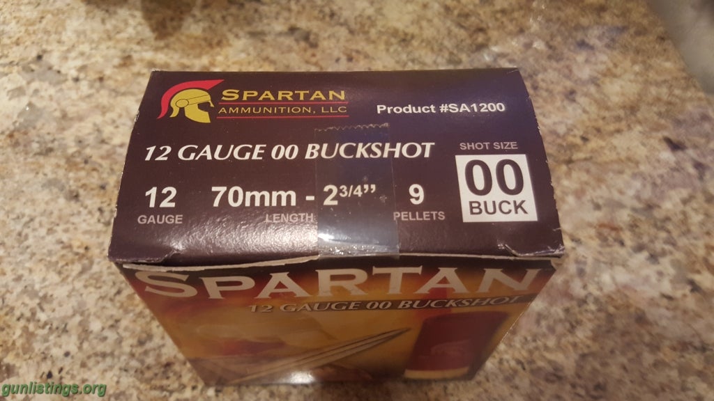 Ammo 12 Gauge 00 Buckshots