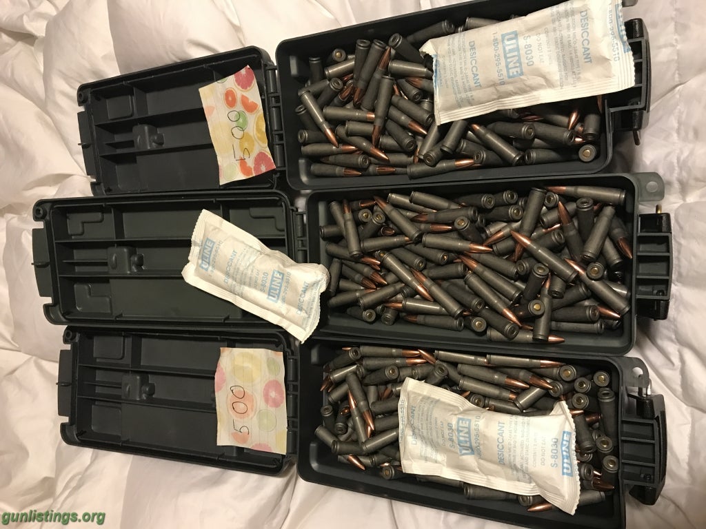 Ammo 1500 Rds 7.62x39 Tula