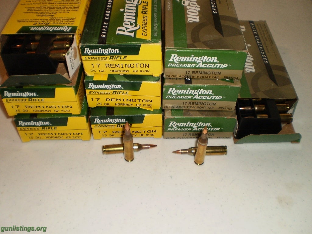 Ammo 17 REMINGTON AMMO