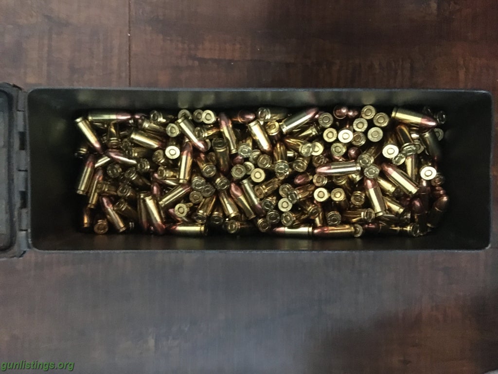 Ammo 1800 Rds 9mm Winchester White Box