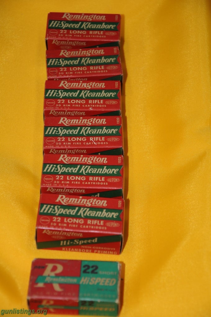 Ammo 22 Cal Long Rifle Ammo