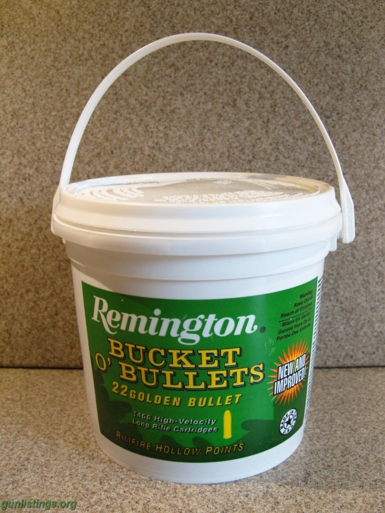 Ammo .22LR - Remington Bucket O' Bullets