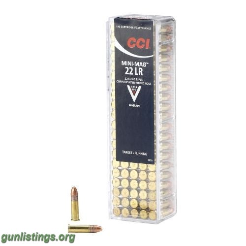 Ammo 22LR CCI Ammo 1500 Rounds