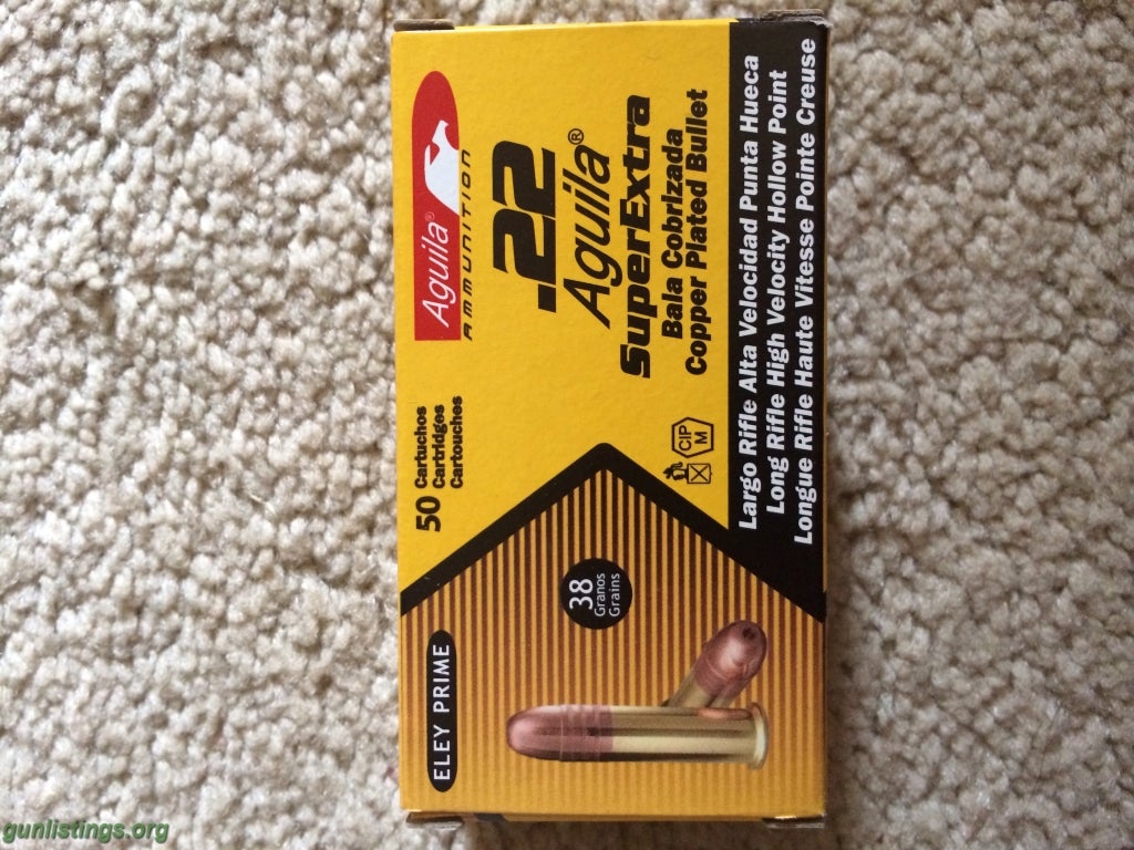 Ammo 22lr Hollow Point 36gr