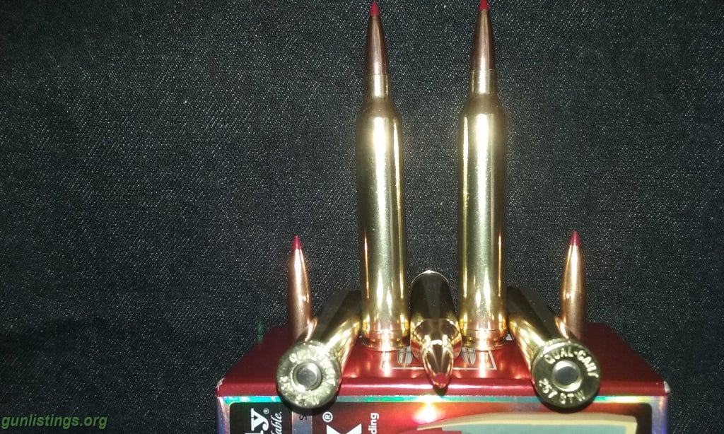 Ammo 257 S.T.W. Ammo. (257 Shooting Times Westerner)