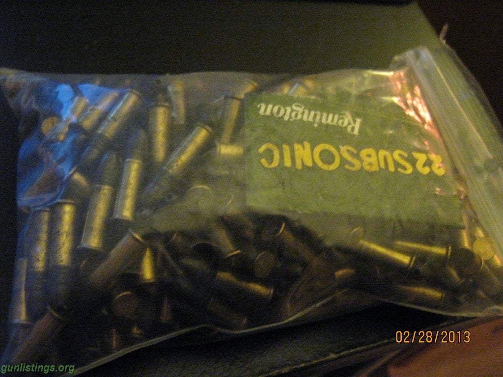 Ammo 270 Rounds Of .22 LR Remington Subsonic HP