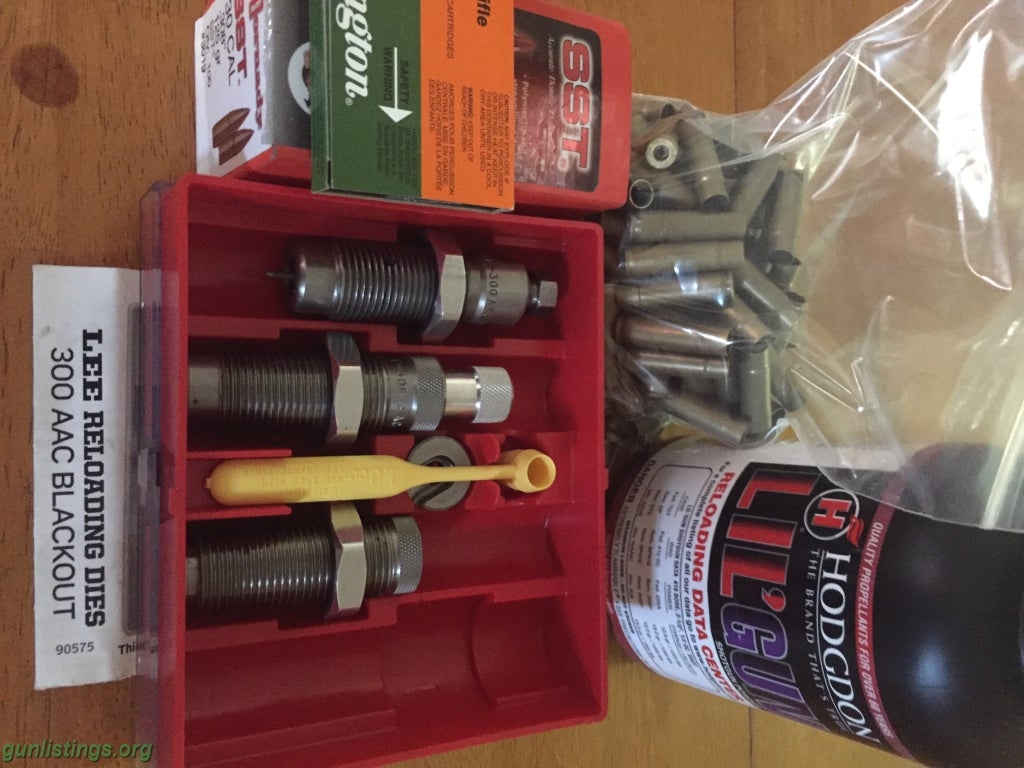 Ammo 300 Blackout Reloading Set