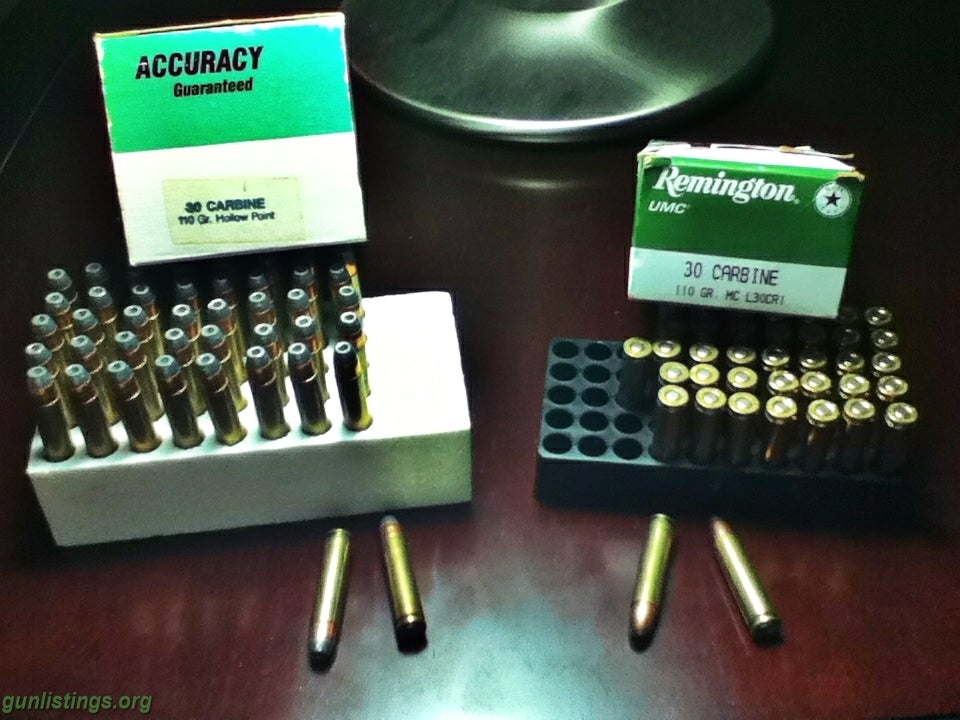 Ammo 30 Carbine Ammo