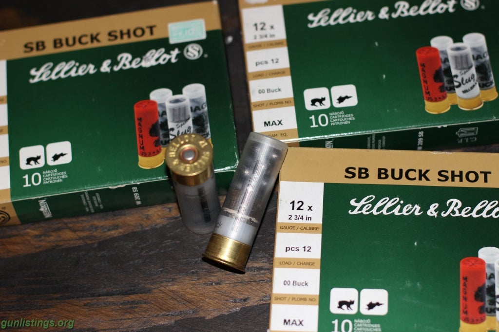 Ammo (30 Rounds) OO Buck Sellier & Bellot