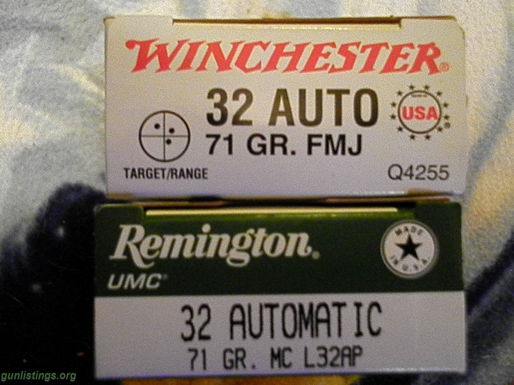 Ammo 32 Acp Ammo