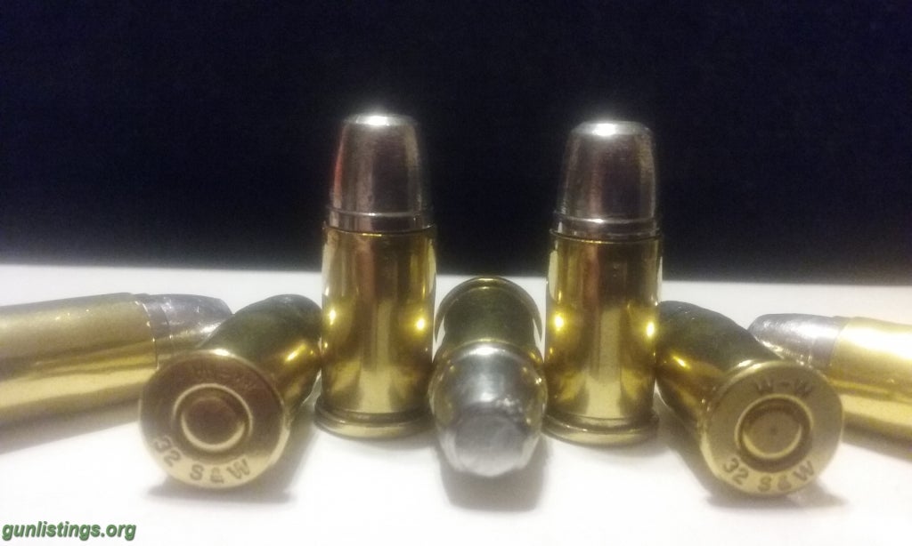 Ammo 32 S&W Short BP Ammo.