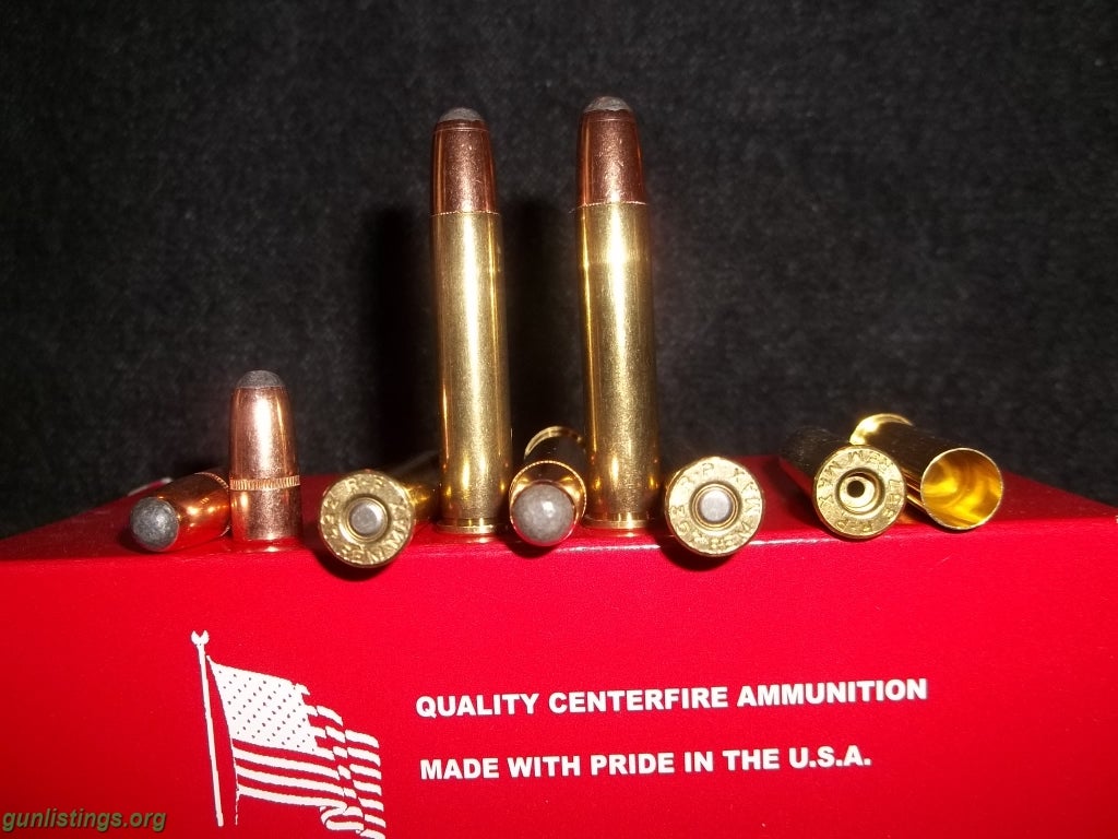 Ammo 357 Remington MAXIMUM Ammo. (357 Max.)