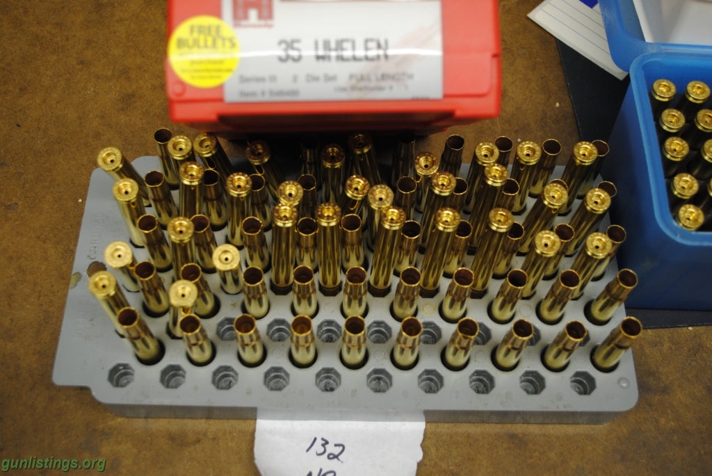 Ammo 35 Whelen RP Brass New And Once Fired