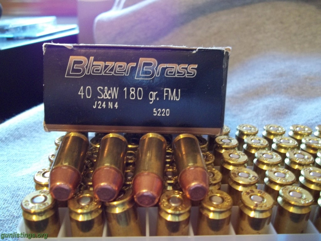 Ammo 40 Cal.