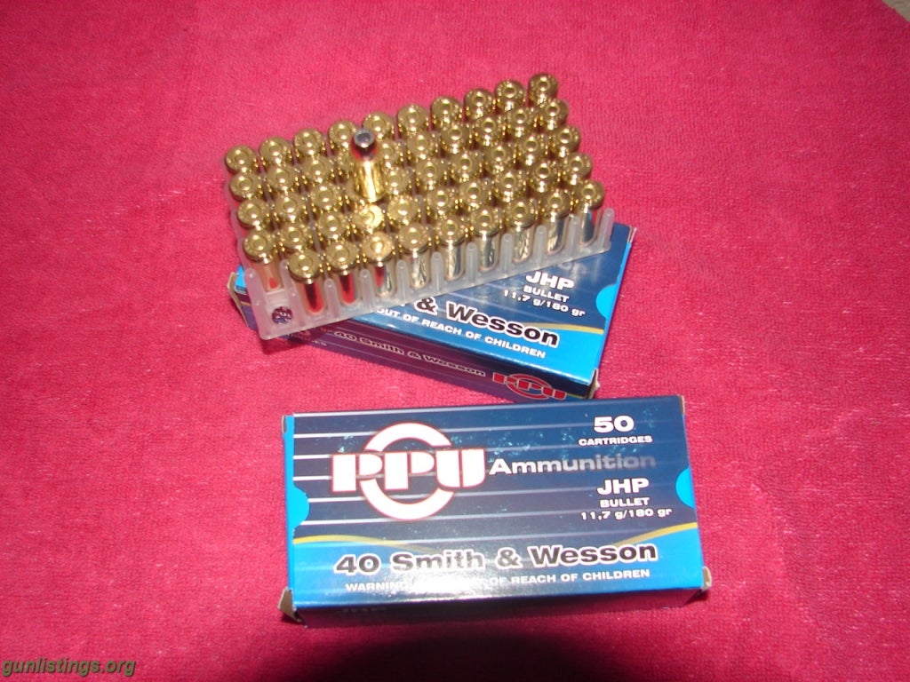 Ammo 40S&W 40 S&W Ammo