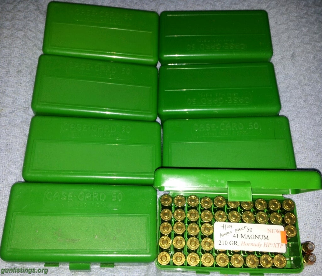 Ammo 41 Rem Mag Ammo