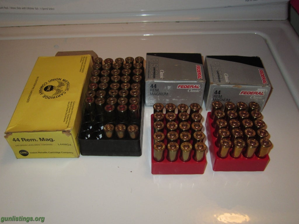 Ammo 44 Mag