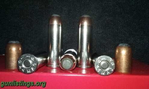 Ammo 44 Magnum DESERT EAGLE/LAR GRIZZLY/COONAN Ammo.